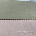 Tissu tricot en gros tissu couleurs des tissus en daim en daim